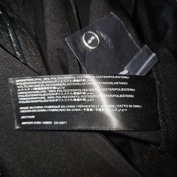 REVOLVE Finders Keepers Solar Black Halter Neck Backless Wide Leg Jumpsuit - Picture 7 of 9